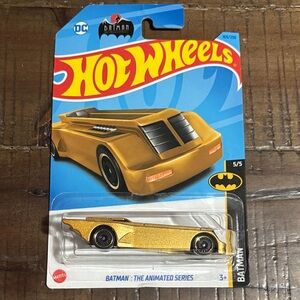 2021 Mattel Hot Wheels Gold Batman Animated Series Car Bundle 2/$15
